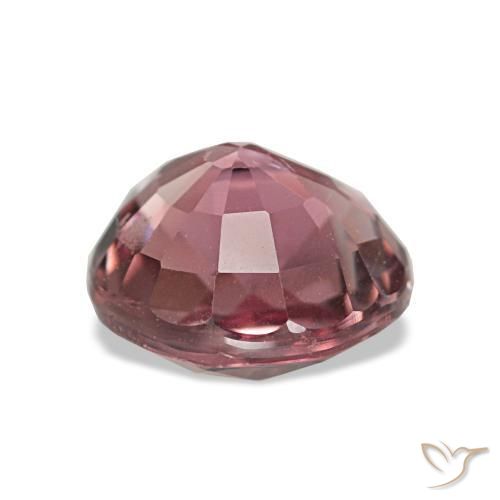 Turmalina rosa natural de 1,51 ct, corte óvalo, VS