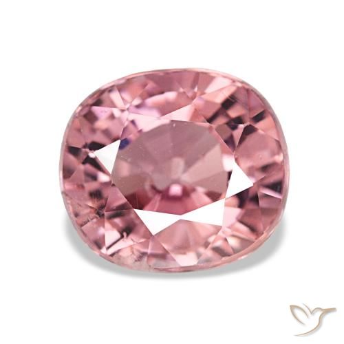 Turmalina rosa de 1,74 ct, ovalado, VS-SI