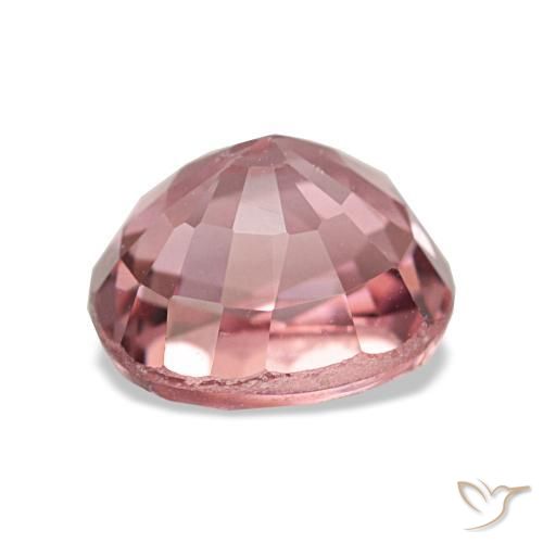 Turmalina rosa natural de 1,74 ct, corte óvalo, VS-SI