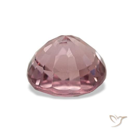 Turmalina rosa natural de 1,47 ct, corte óvalo, VS