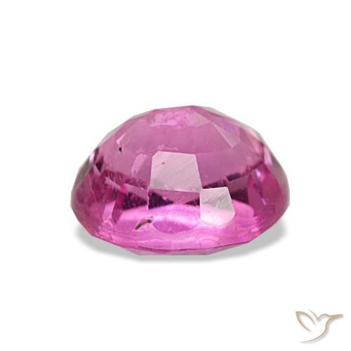 Turmalina púrpura natural de 1,35 ct, corte óvalo, VS-SI