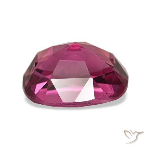 Turmalina rosa natural de 2,20 ct, corte cojín, VS
