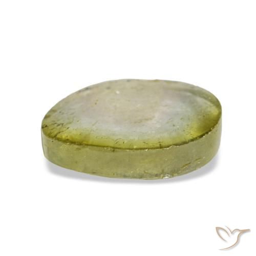 Turmalina multicolor natural de 1,80 ct, forma elegante, transparente