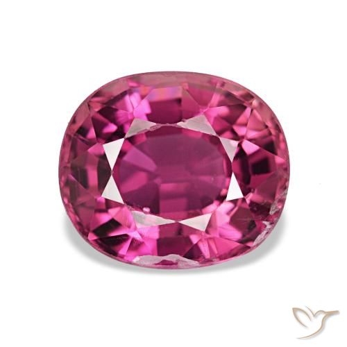 Turmalina rosa de 1,95 ct, ovalado, SI