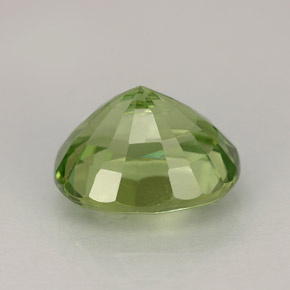 Granate tsavorita verde natural de 4,24 ct, corte óvalo, VS