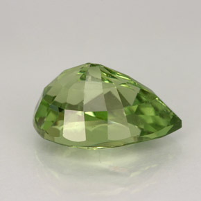 Granate tsavorita verde natural de 4,25 ct, en forma de pera, VVS-VS