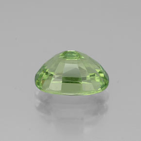 Granate tsavorita verde natural de 2,40 ct, corte óvalo, SI