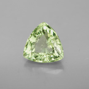 Granate tsavorita verde natural de 2,56 ct, trillón, VS