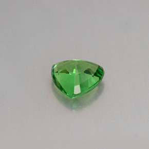 Granate tsavorita verde natural de 0,63 ct, trillón, VS