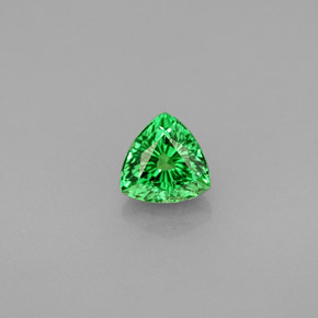granate tsavorita Verde cromo natural de 0.63 ct, Trillón, SI