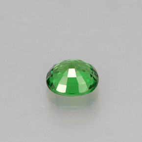 Granate tsavorita verde natural de 0,59 ct, corte cojín, VS