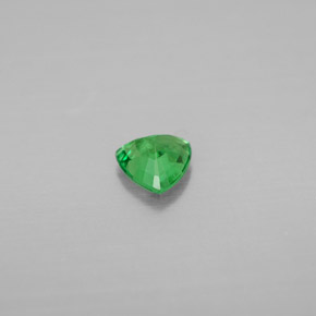 Granate tsavorita verde natural de 0,54 ct, trillón, VS