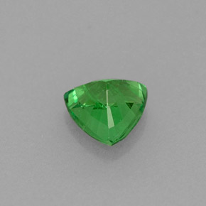 Granate tsavorita verde natural de 0,55 ct, trillón, VS