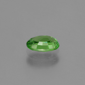 Granate tsavorita verde natural de 0,58 ct, corte óvalo, VVS-VS