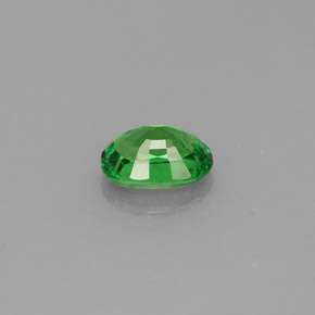 granate tsavorita Verde cromo natural de 0.69 ct, Corte Óvalo, VS