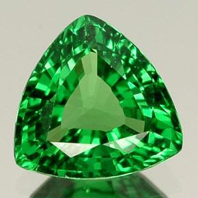 granate tsavorita Verde intenso natural de 1.05 ct, Trillón, VS