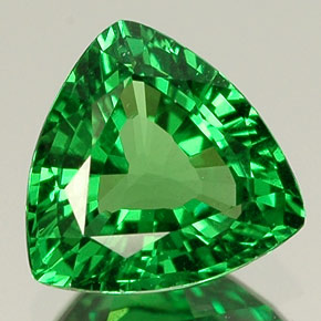 granate tsavorita Verde intenso natural de 1.05 ct, Trillón, VS