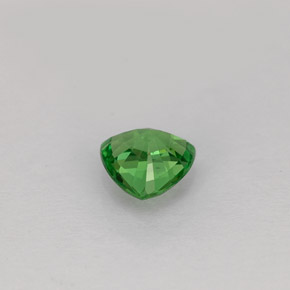 Granate tsavorita verde natural de 0,40 ct, trillón, VS