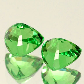 Gemas de granate tsavorita verde natural de  ct, trillón, VS