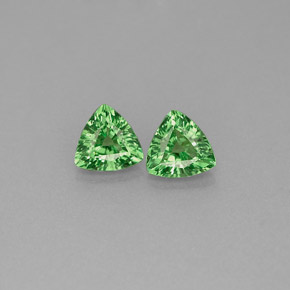 Gemas de granate tsavorita verde natural de  ct, trillón, VS