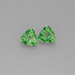 Gemas de granate tsavorita verde natural de  ct, trillón, VS