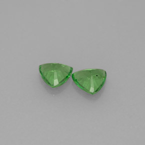 Gemas de granate tsavorita verde natural de  ct, trillón, VS