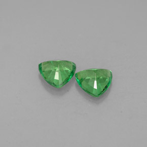 Gemas de granate tsavorita verde natural de  ct, trillón, VS