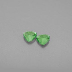 Gemas de granate tsavorita verde natural de  ct, trillón, VS