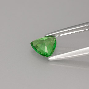 granate tsavorita Verde cromo natural de 0.43 ct, Trillón, VS