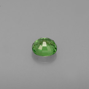 granate tsavorita Verde cromo natural de 0.43 ct, Corte Cojín, VS-SI