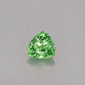 Granate tsavorita verde natural de 0,27 ct, trillón, VS
