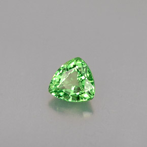 Granate tsavorita verde natural de 0,27 ct, trillón, VS
