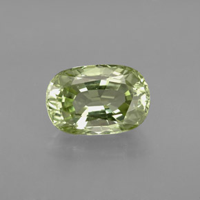 granate tsavorita Verde natural de 3.14 ct, Corte Cojín, VVS-VS