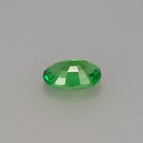 granate tsavorita Verde cromo natural de 0.60 ct, Corte Óvalo, VS