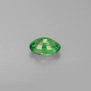 granate tsavorita Verde cromo natural de 0.61 ct, Corte Óvalo, VS
