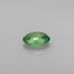 granate tsavorita Verde cromo natural de 0.54 ct, Corte Óvalo, VVS-VS