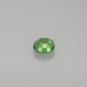 Granate tsavorita verde natural de 0,35 ct, corte cojín, VVS-VS