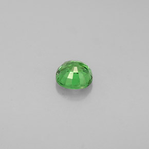 Granate tsavorita verde natural de 0,46 ct, corte cojín, VS-SI