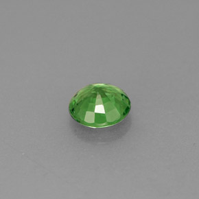 granate tsavorita Verde natural de 0.39 ct, Corte Redondo, VVS-VS