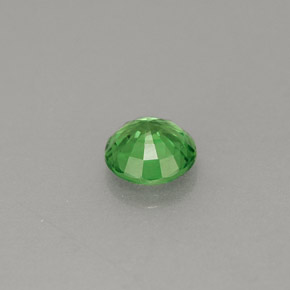 granate tsavorita Verde natural de 0.42 ct, Corte Redondo, VVS-VS