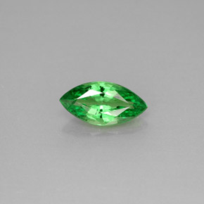 granate tsavorita Verde cromo natural de 0.96 ct, Marquesa, VVS-VS