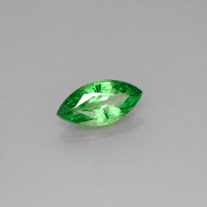 granate tsavorita Verde cromo natural de 0.96 ct, Marquesa, VVS-VS