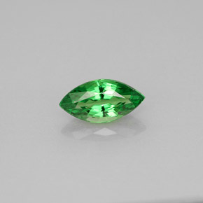 Granate tsavorita verde natural de 0,96 ct, marquesa, VVS-VS