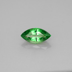 Granate tsavorita verde natural de 0,96 ct, marquesa, VVS-VS