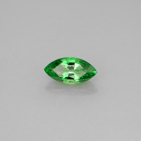 granate tsavorita Verde cromo natural de 0.75 ct, Marquesa, VVS-VS