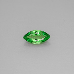 granate tsavorita Verde cromo natural de 0.66 ct, Marquesa, VVS-VS