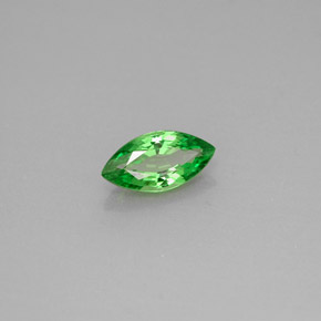 granate tsavorita Verde cromo natural de 0.66 ct, Marquesa, VVS-VS