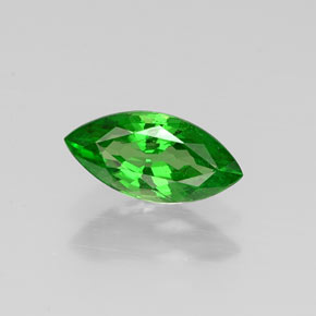 Granate tsavorita verde natural de 0,85 ct, marquesa, VS
