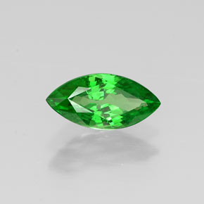 Granate tsavorita verde natural de 0,85 ct, marquesa, VS