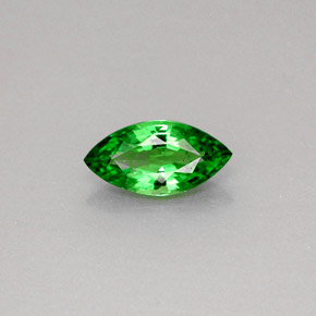 Granate tsavorita verde natural de 0,82 ct, marquesa, VS